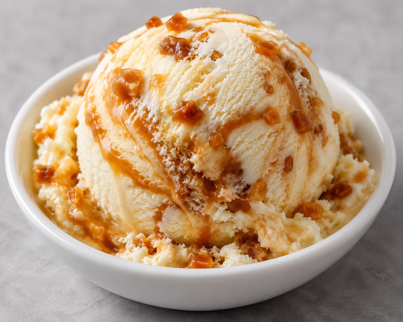 Vanilla + Butterscotch Ice Cream