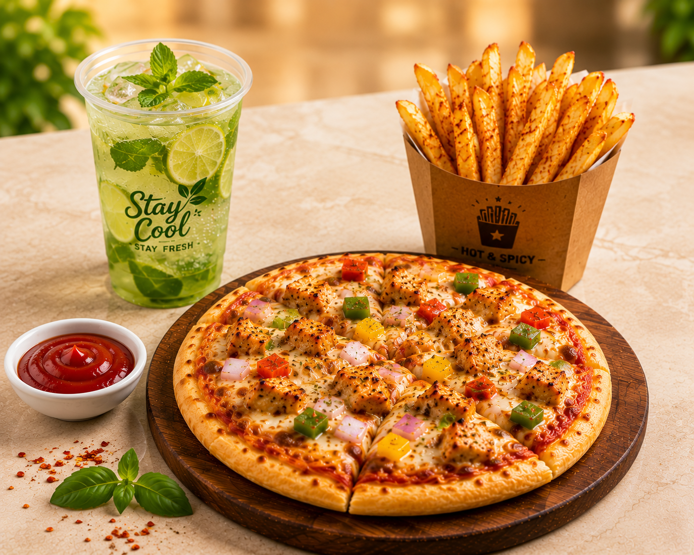 Pizza Solo Combo