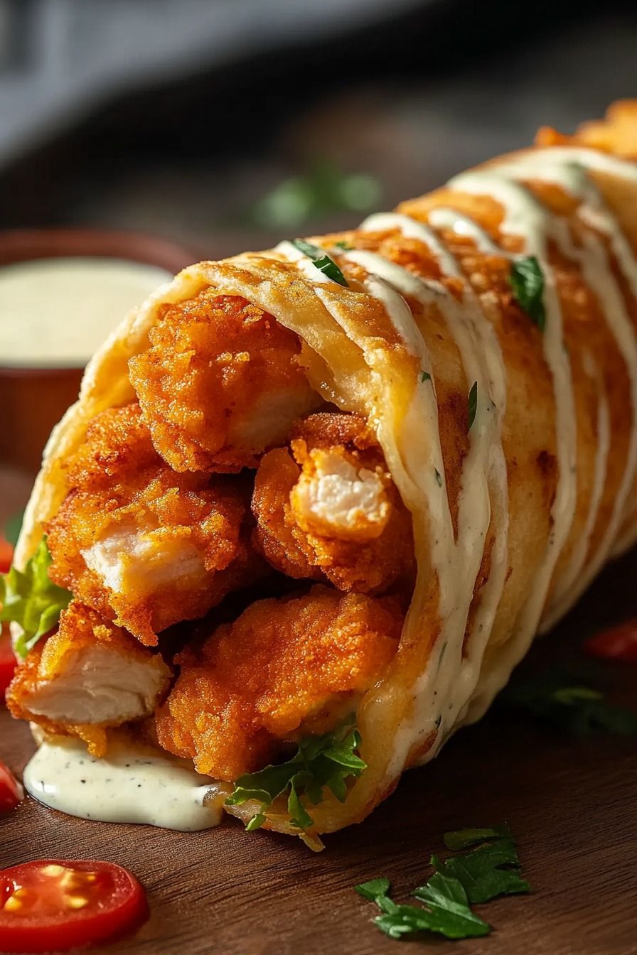 Crispy Chicken Wrap