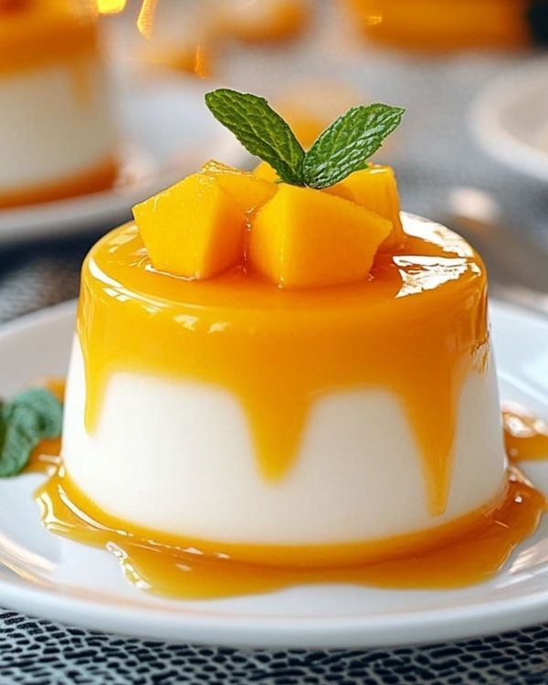 Mango Panna Cotta