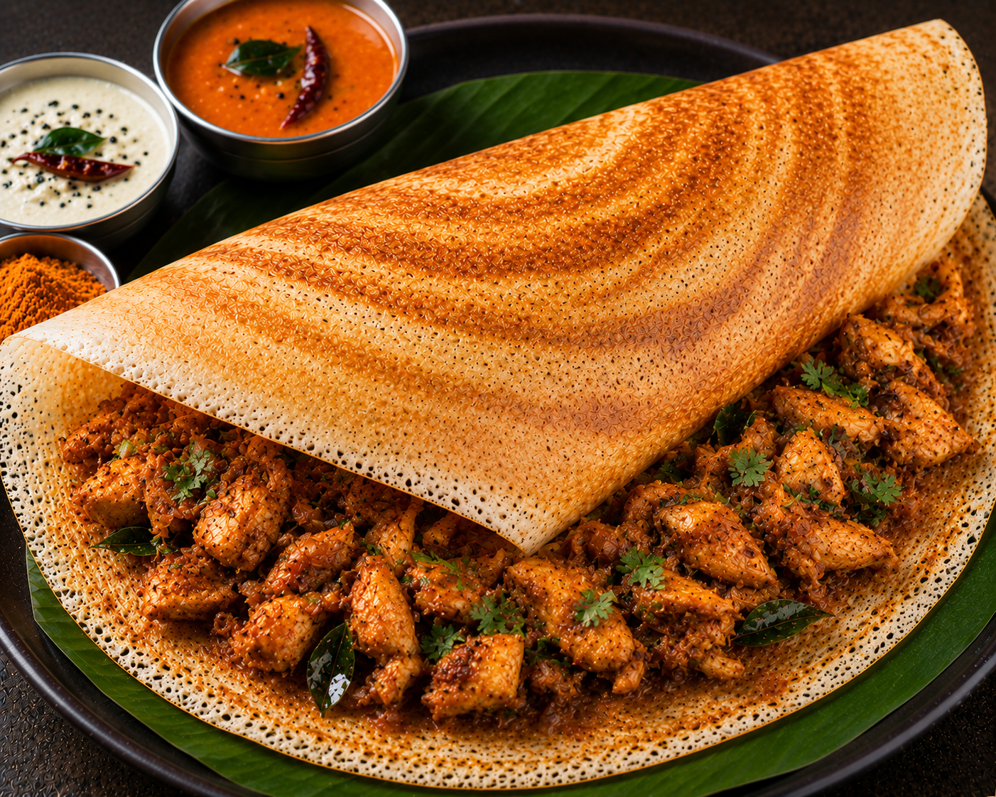 Chicken Dosa