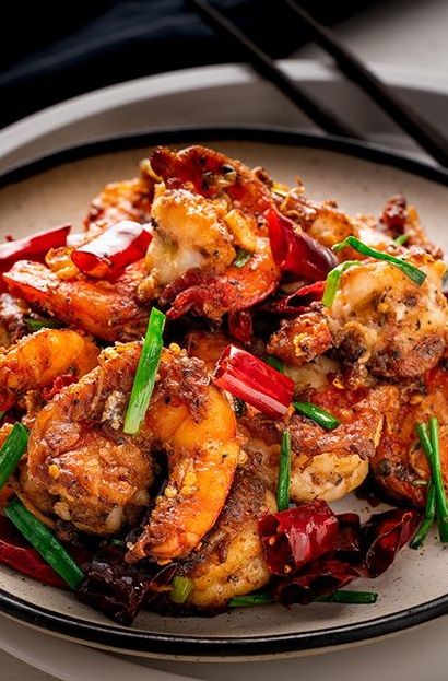 Chilli Prawn Dry
