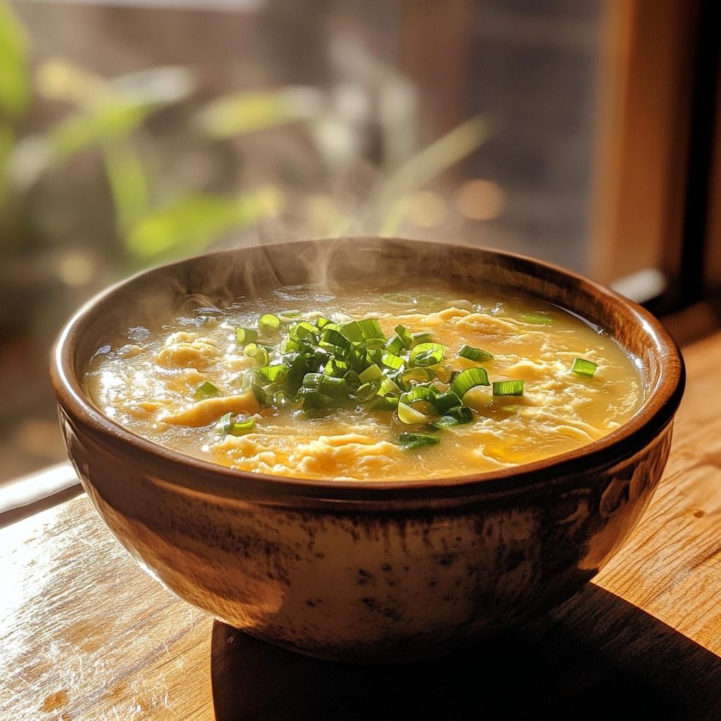 Egg Manchow Soup