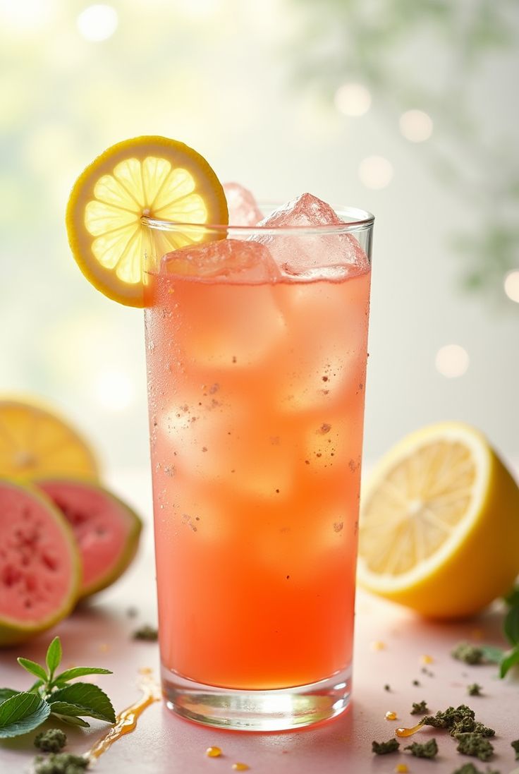 Guava Iced Tea