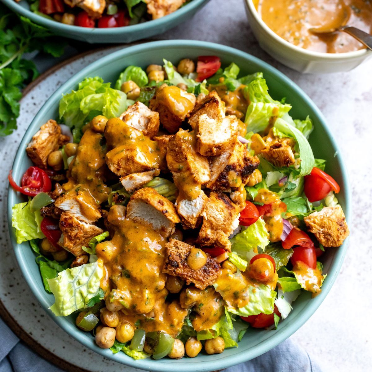 Chicken Tikka Garden Green Salad