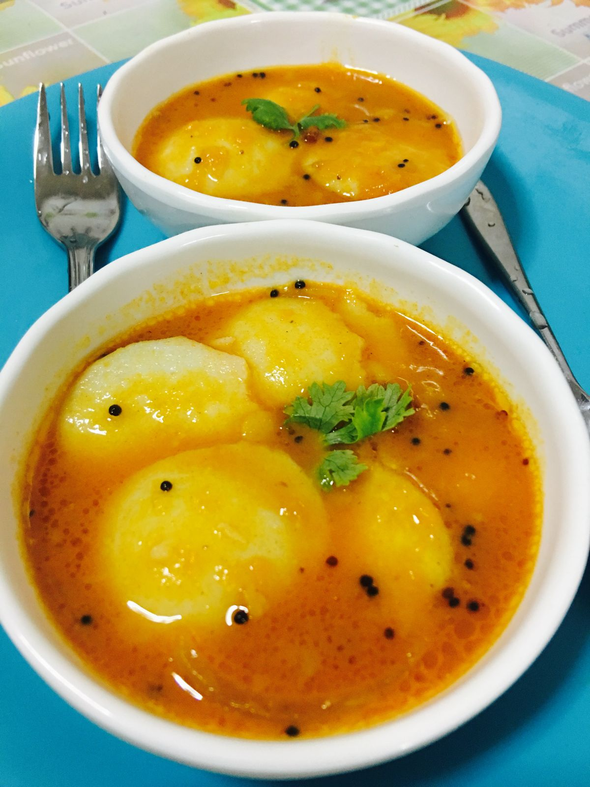 Ghee Sambar Idly