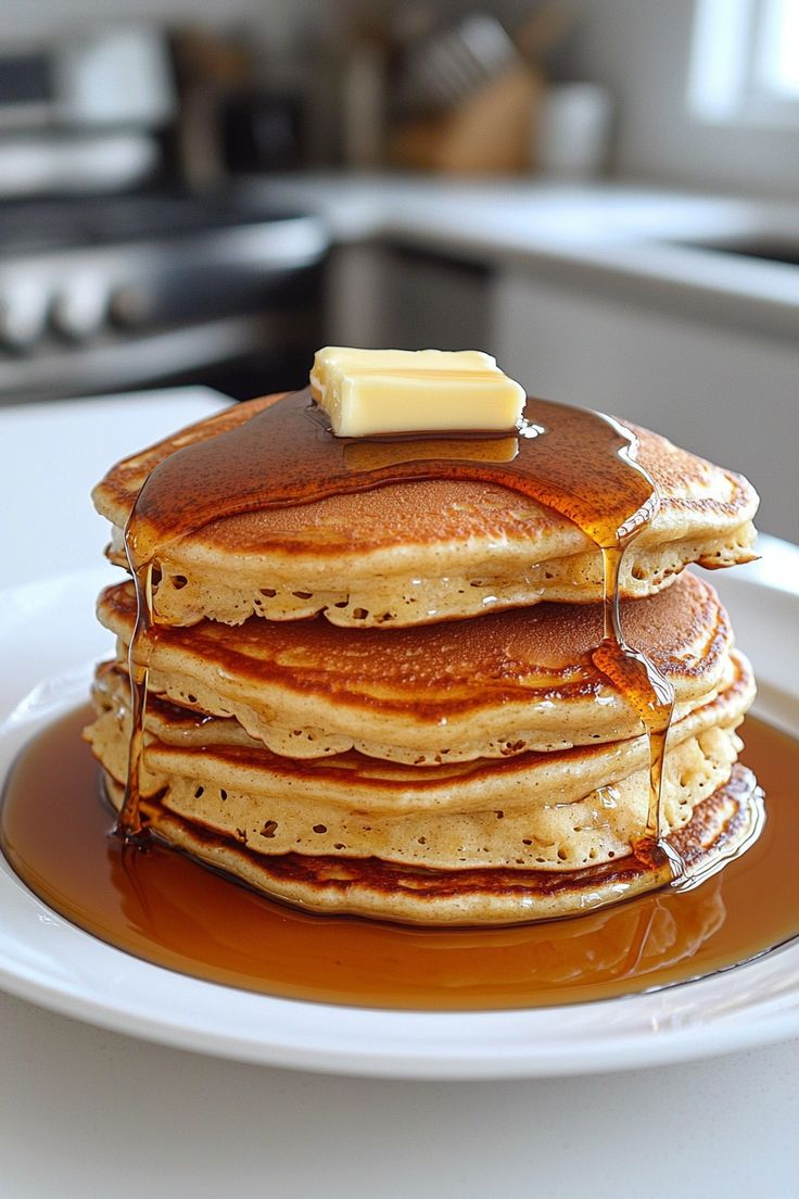Maple Sweetness Pancakes