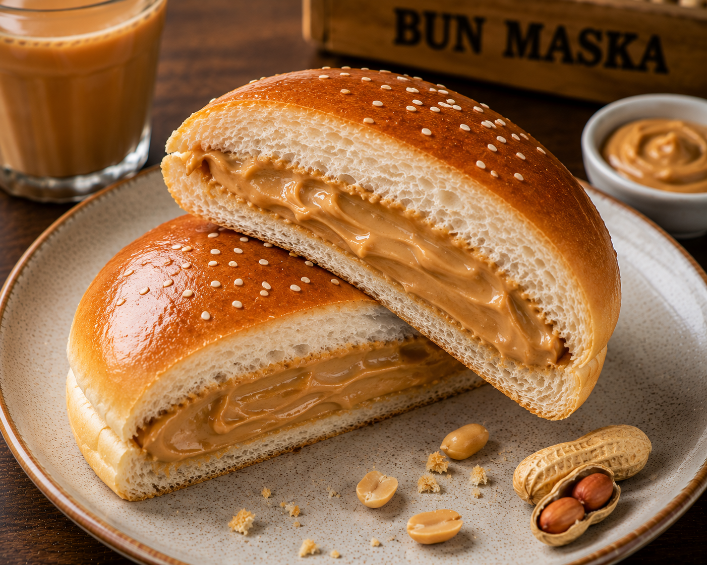 Peanut Butter Filled Bun