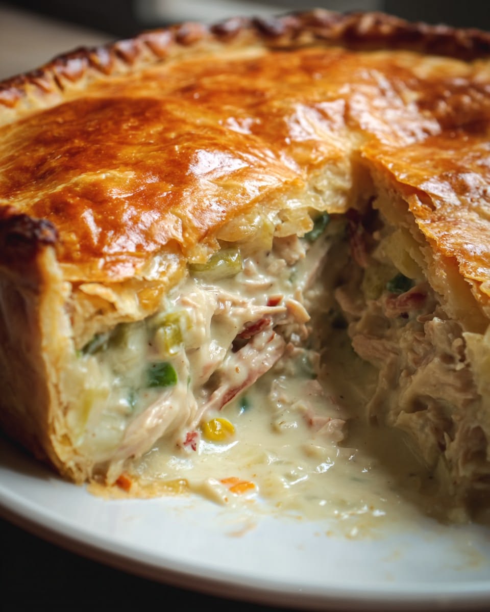 Cheesy Chicken Pi