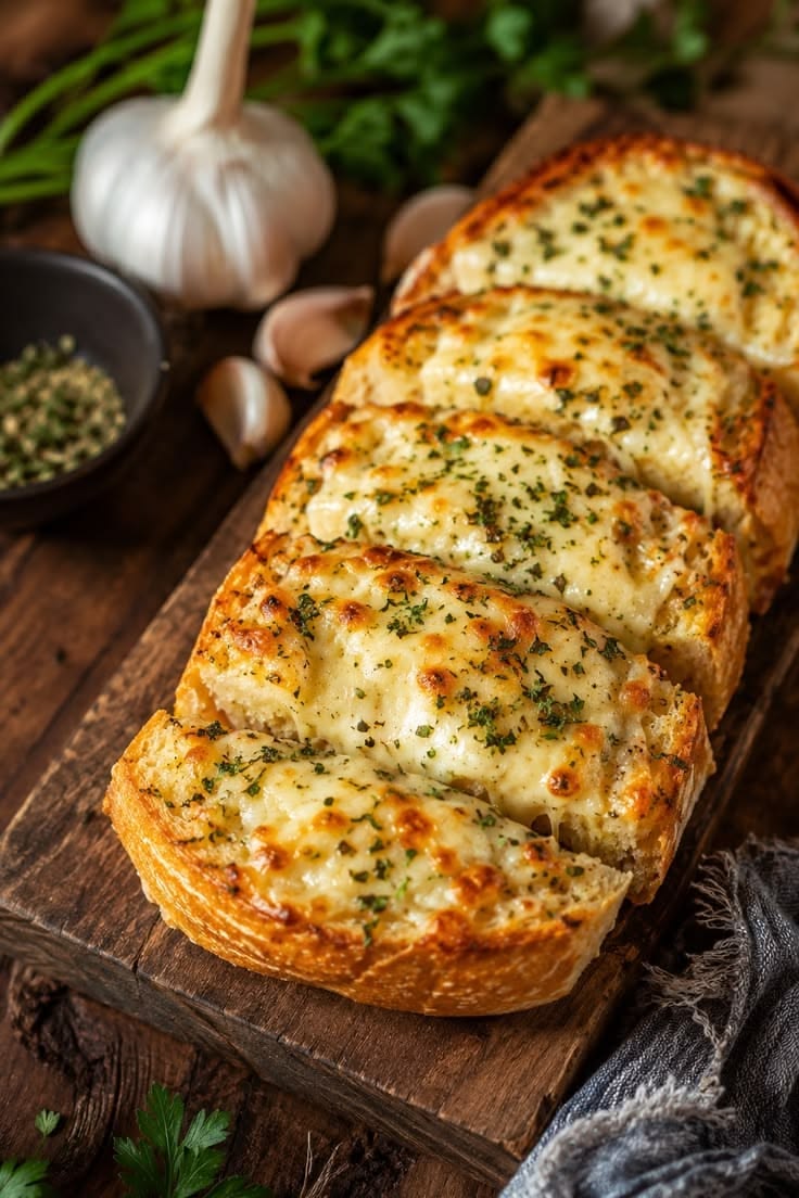 Garlic Bread with Cheese