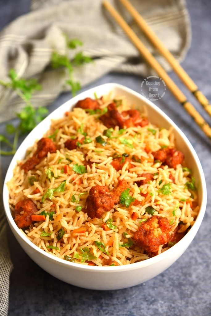 Schezwan Gobi Fried Rice