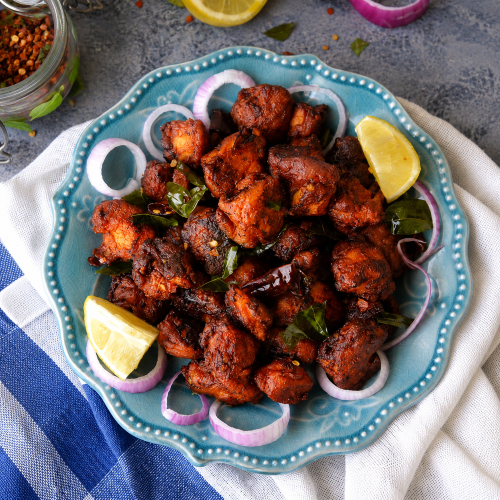 Kerala Chicken Dry Fry 10 Pieces