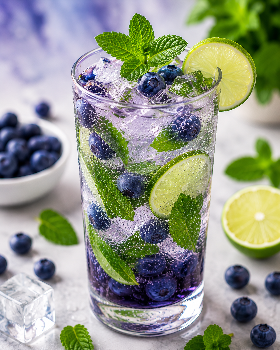 Blueberry Mojito