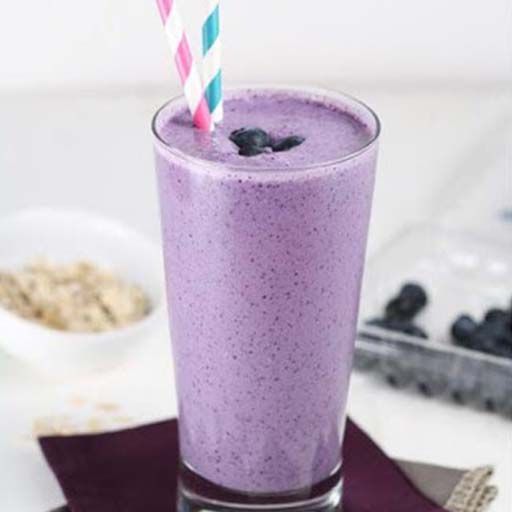 Blueberry Milk Shake