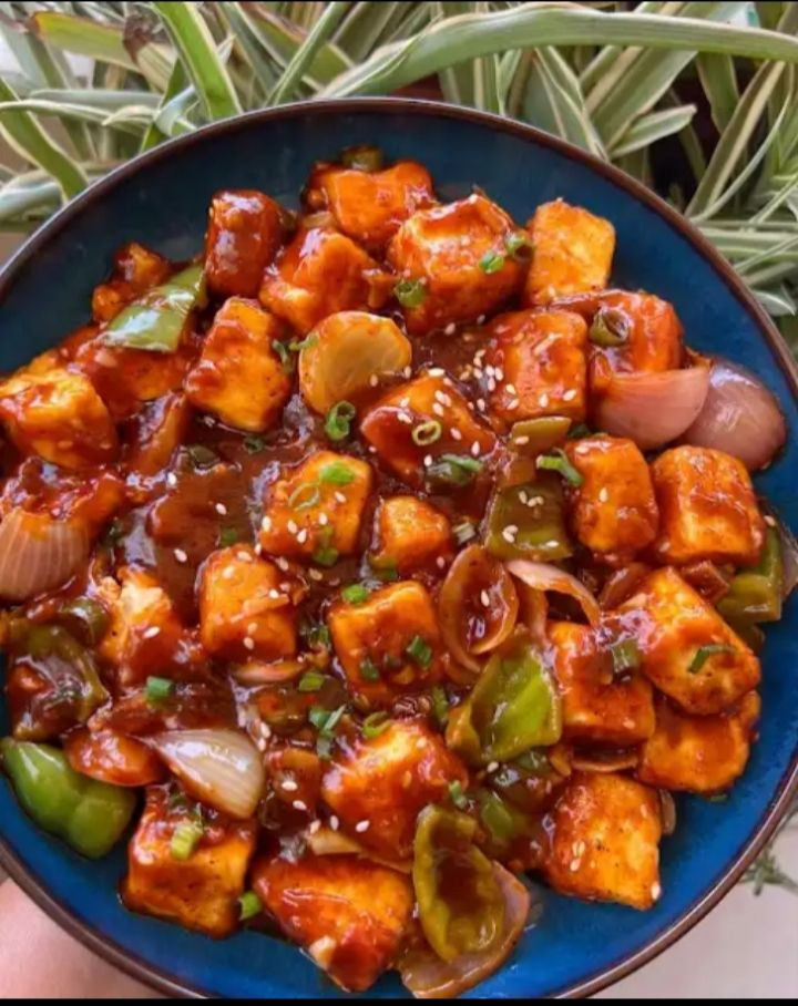 Paneer Manchurian Dry