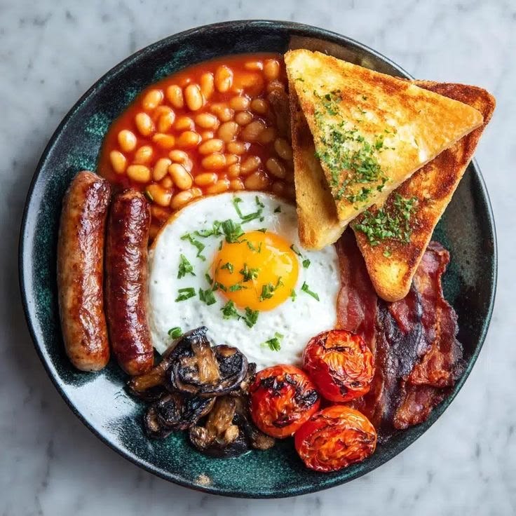 Non Veg Waffle Breakfast Platter