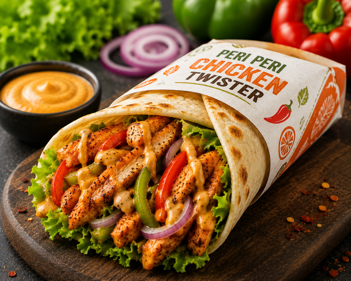 Peri Peri Chicken Twister