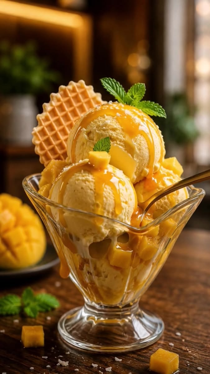 Alphonso Mango Icecream