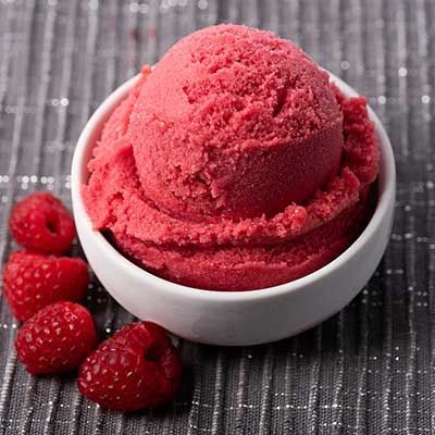 Rasperry Vegan Sorbet
