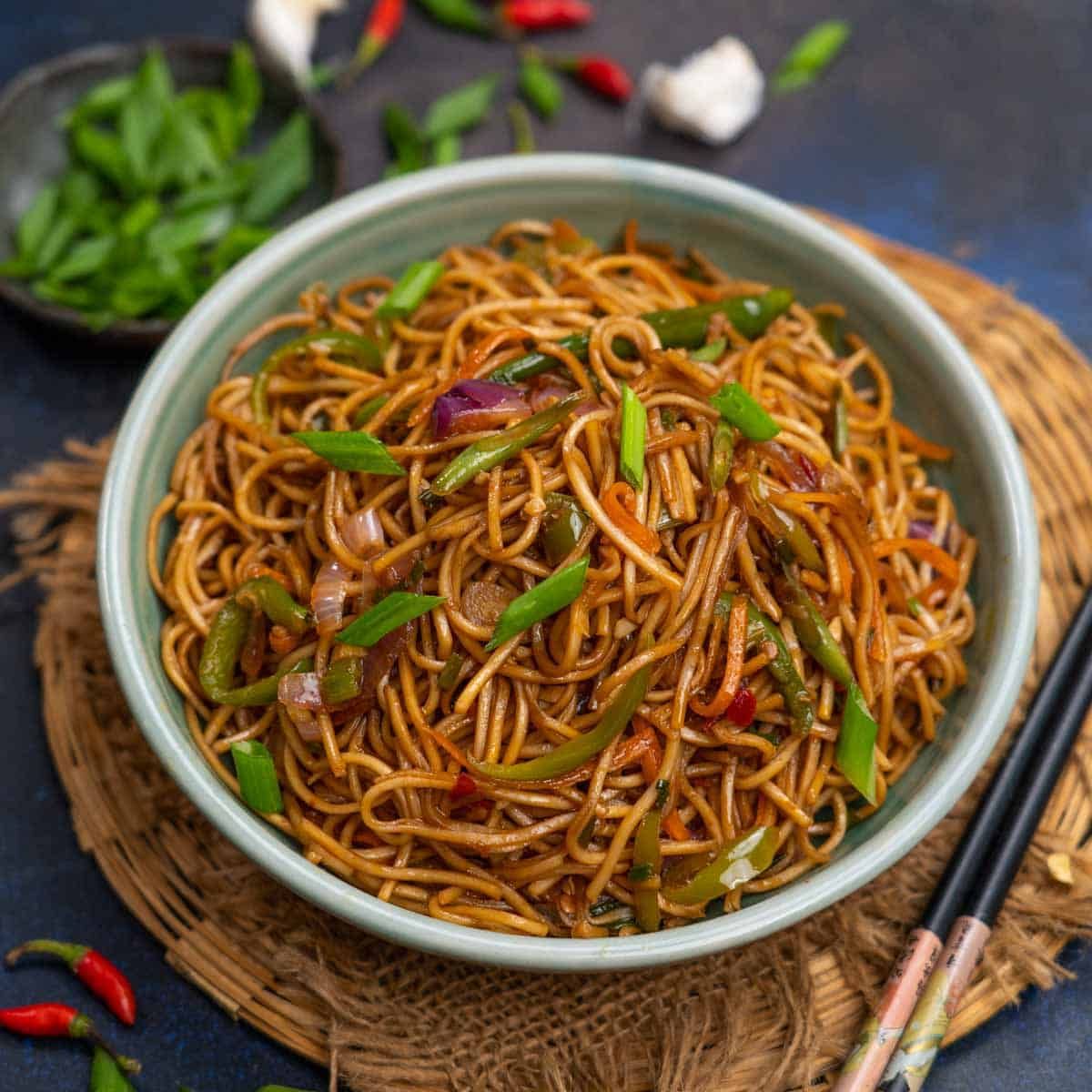 Schezwan Fried Noodles