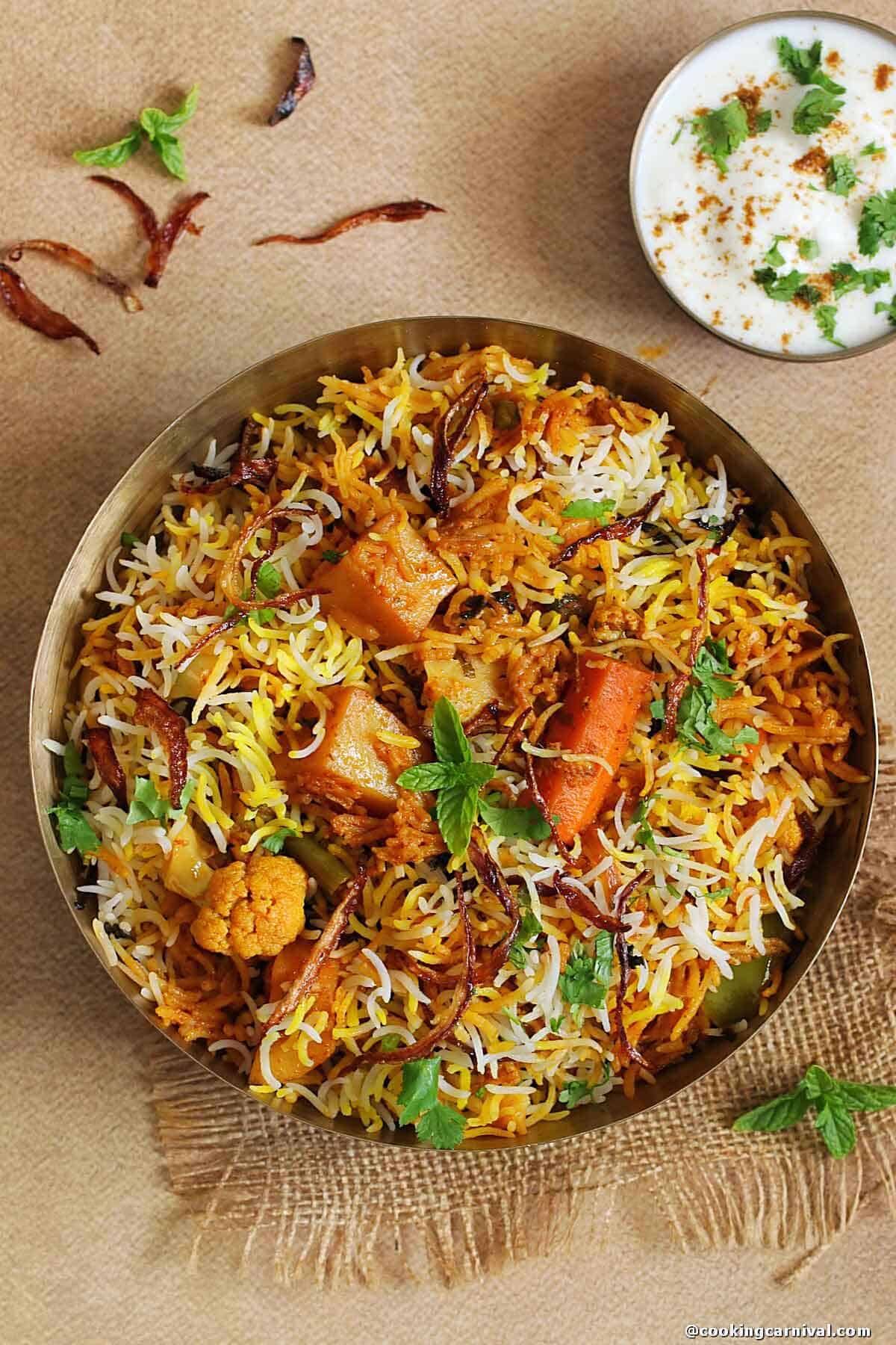 Vegetable Biryani