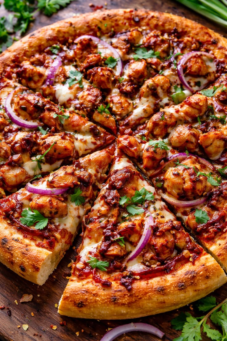 Chicken Sheekh Kebab Pizza