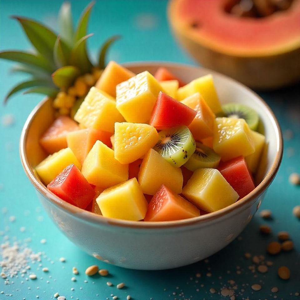 Papaya fruit salad