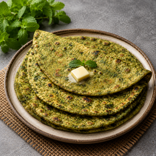 Pudina Paratha