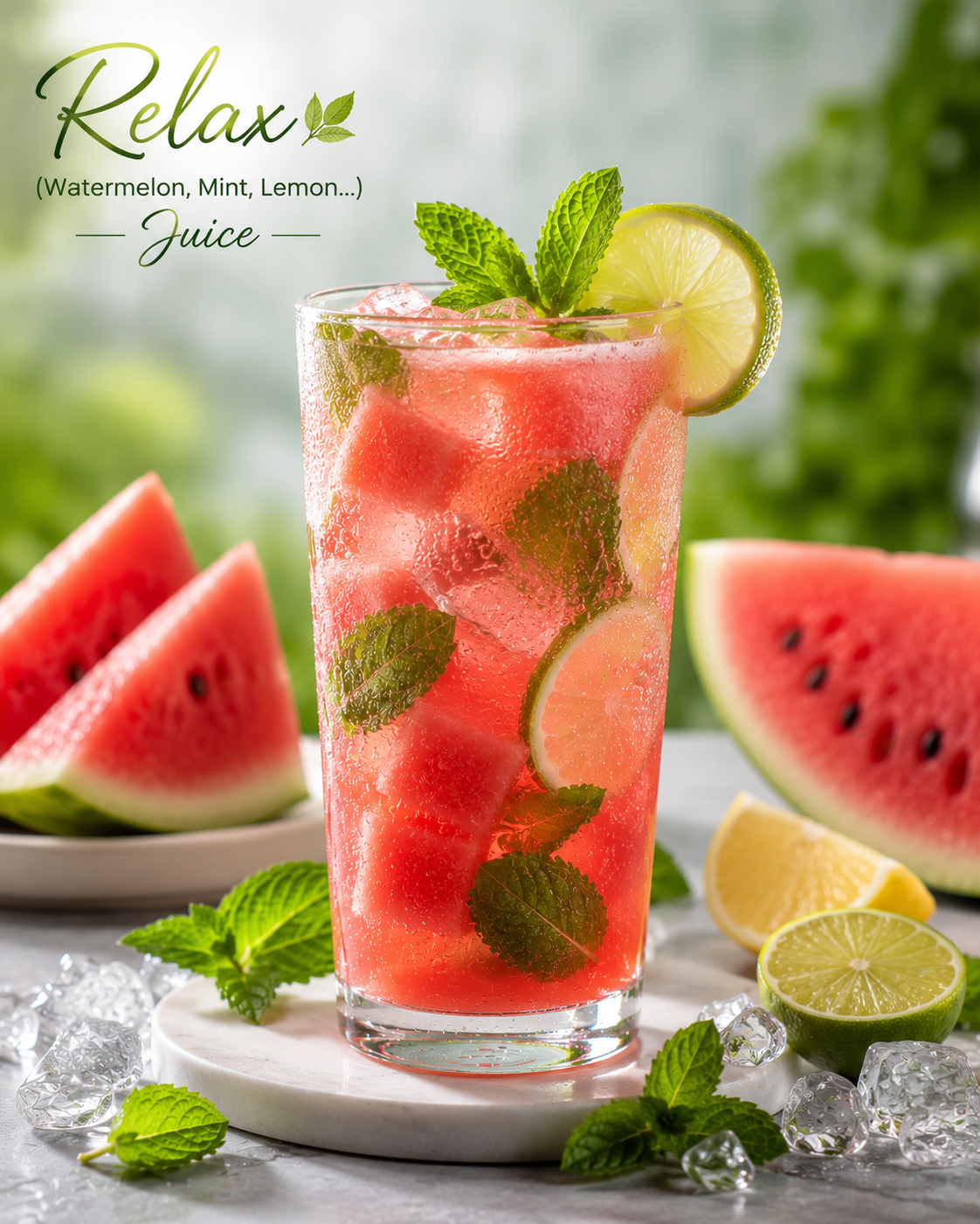 Relax (Watermelon, Mint, Lemon)