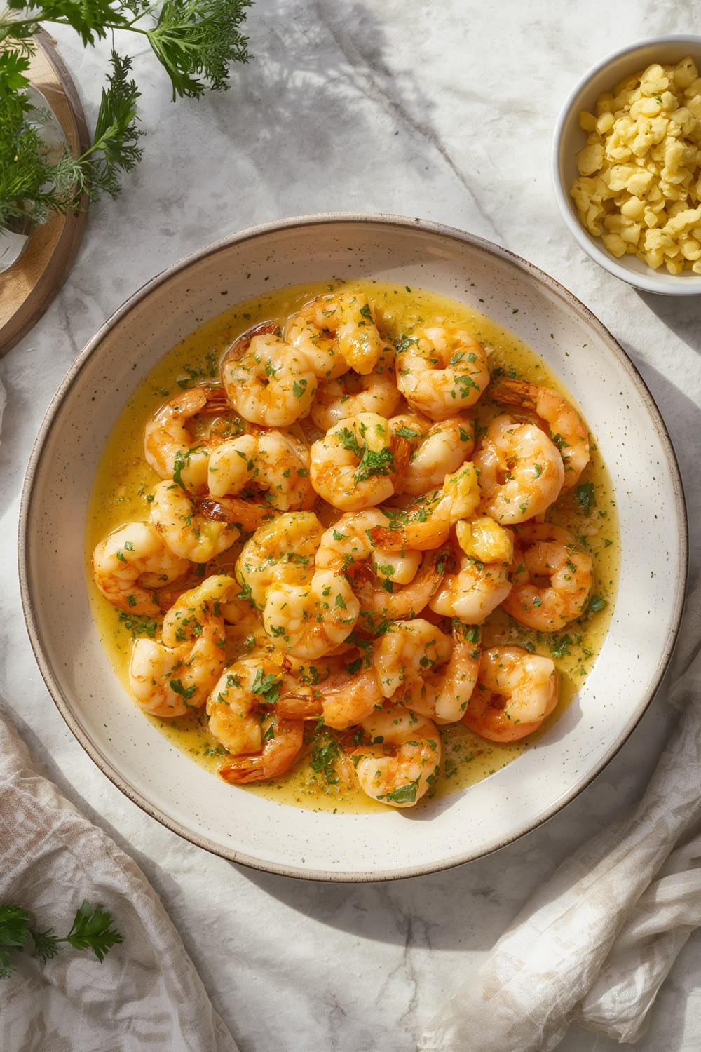 Butter Grilled Prawns