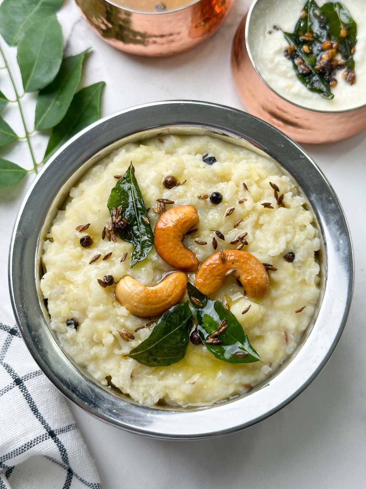 Ghee Ven Pongal