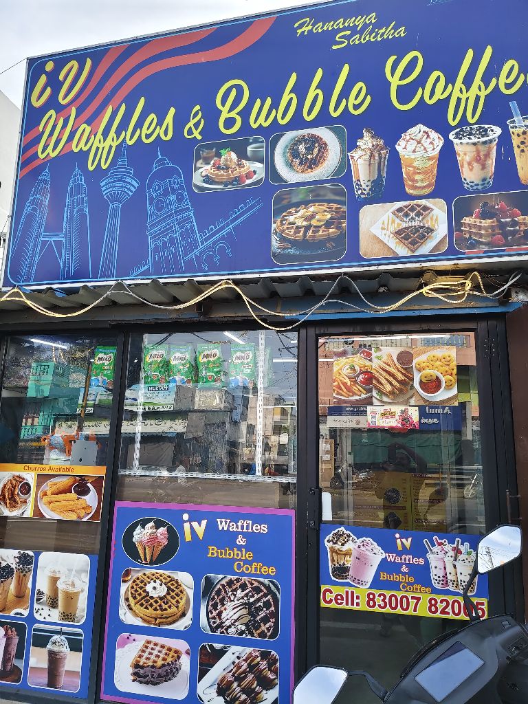 Waffles & Bubble Coffee