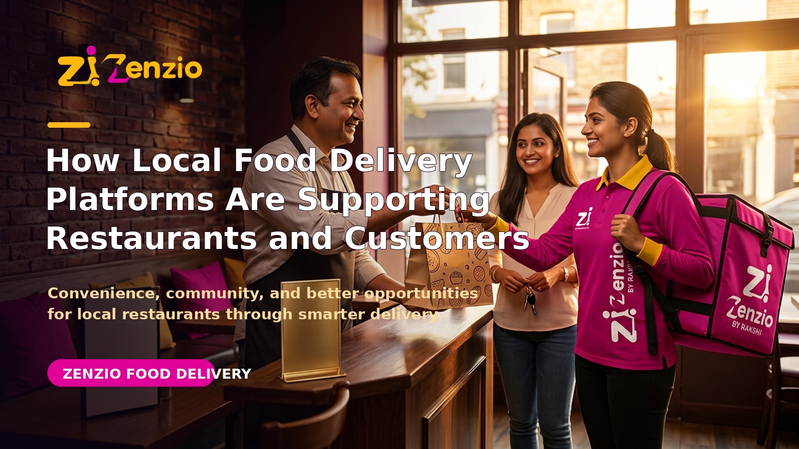 How Local Food Delivery Platforms Are Supporting Restaurants and Customers